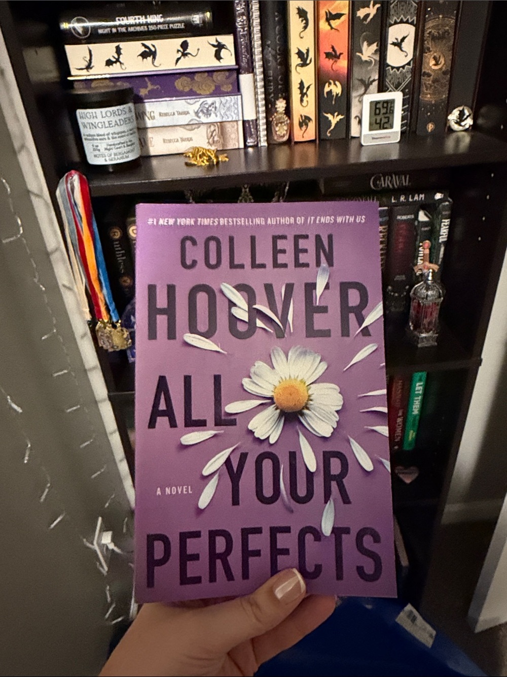 Colleen Hoover "All Your Perfects" Purple Paperback